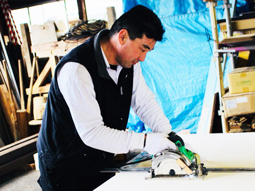 名取 貴和 芳澤建設 住宅 建築 大工 職人 スタッフ